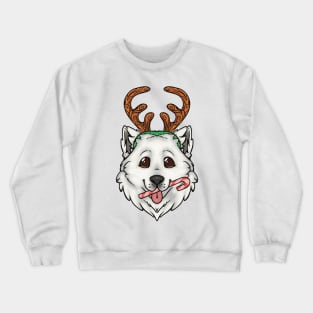 Christmas Samoyed Dog Crewneck Sweatshirt